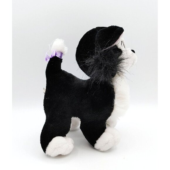 Disneyland Walt Disney World Figaro Plush Stuffed Tuxedo Cat Disney Pinocchio - Picture 2 of 4